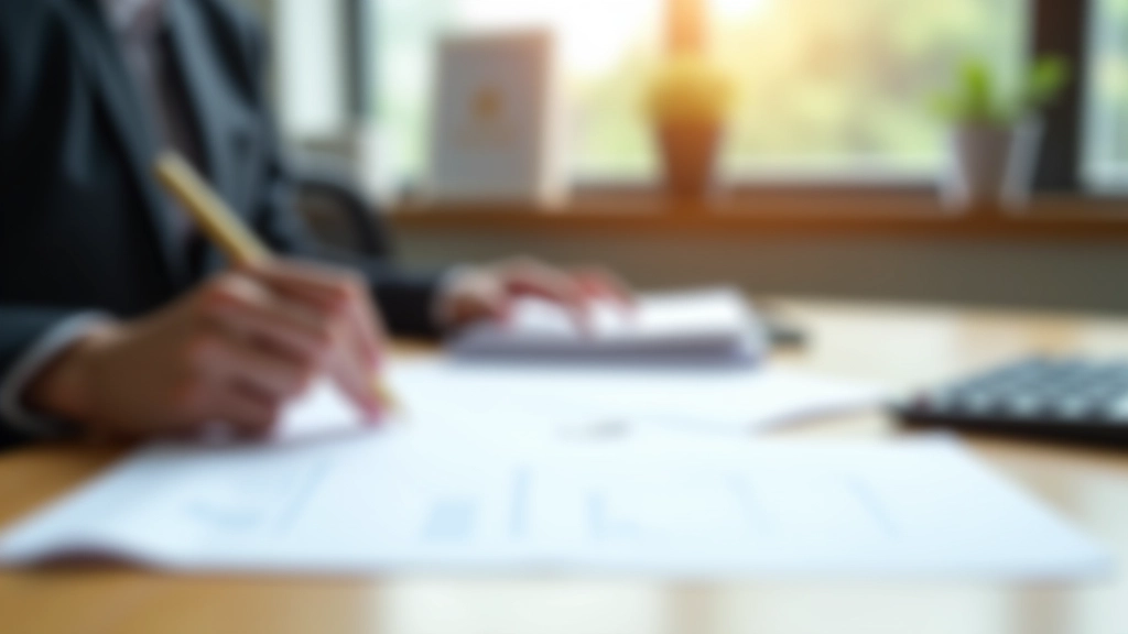 Professional financial planning and estate documentation on organized desk with Malaysia flag